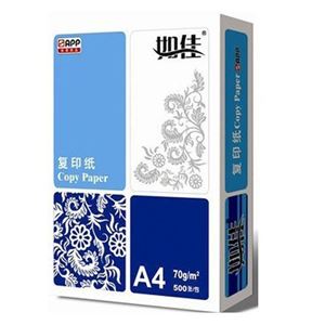 图片 如佳A4-70g打印/复印纸白纸 全木浆