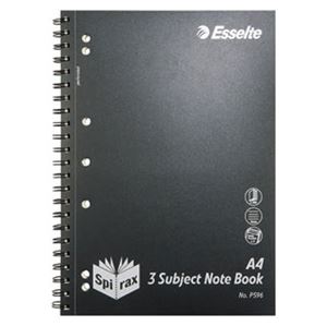 图片 易达塑料螺旋横翻装订本/Esselte PVC screw Note Book