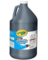 图片 可水洗兒童顏料 黑色 Washable Paint Gallon - Black