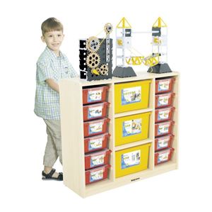 图片 数学教具盒整理柜 Polydron storage cabinet