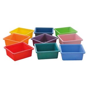 图片 多彩教具盒小号  物品摆放盒   KB1-TR002-V01 Colorful Tray Small 