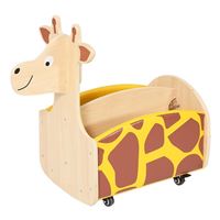 图片 长颈鹿移动书柜 Giraffe Movable Book Storage