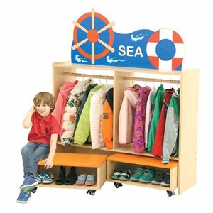 图片 海洋10人衣鞋柜   Ocean Clothes & Shoes Cabinet