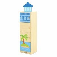 图片 海洋立式4格工作柜  KB1-NX15031-A0 Ocean Vertical 4 Compartment Cabinet