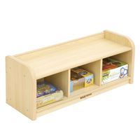 图片 淘乐自然三格柜-木色   KB1-MTD016W-30 Safety Toddlers 3 Compartment Cabinet 