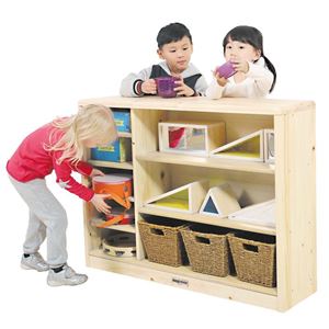 图片 童话王国-实木三层综合柜  KB1-TKB006 The Fairy Kingdom-3 Shelf Multi-Cabinet