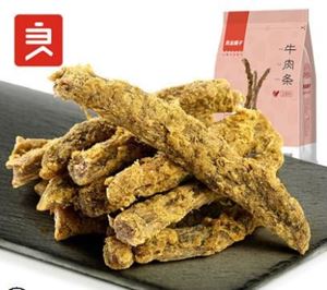 图片 良品铺子牛肉条 牛肉干香辣牛肉片五香味牛肉棒零食小吃袋装食品