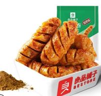 图片 【良品铺子-面筋卷120gx2袋】烤面筋网红辣条味零食小吃休闲食品