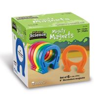 图片 强力磁铁 Primary Science Horseshoe-Shaped Magnets, Set of 6